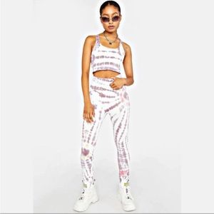 NWT Spiritual Gangster tie dye leggings